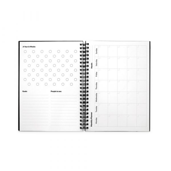 STARTER KIT INFINITE PLANNER A5. Súprava obsahuje „infinitebook“, čistiacu súpravu, fixku a držiak na fixky - Image 5