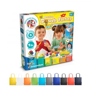 Modeling Dough Factory Kit II. Vzdelávacia hra pre deti dodávané so skladacou darčekovou taškou 190t