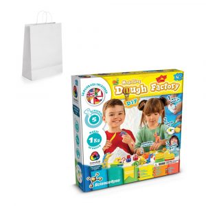 Modeling Dough Factory Kit III. Vzdelávacia hra pre deti dodáva sa s darčekovou taškou z kraftového papiera (100 g/m²)