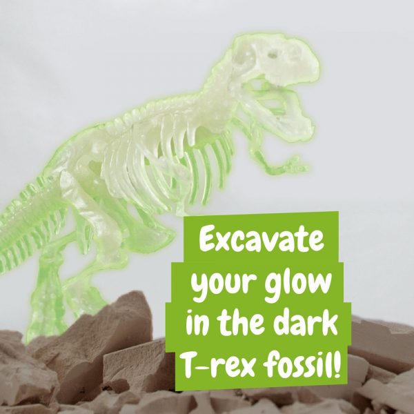 Fossil Excavation Kit II. Vzdelávacia hra pre deti dodáva sa s darčekovou taškou z kraftového papiera (90 g/m²) - Image 5