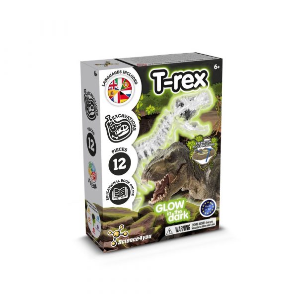 Fossil Excavation Kit IV. Vzdelávacia hra pre deti dodáva sa s darčekovým vreckom z netkanej textílie (80 g/m²) - Image 2