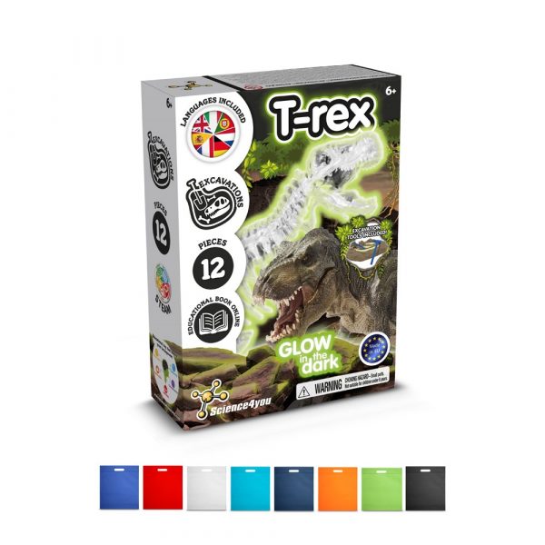 Fossil Excavation Kit IV. Vzdelávacia hra pre deti dodáva sa s darčekovým vreckom z netkanej textílie (80 g/m²)