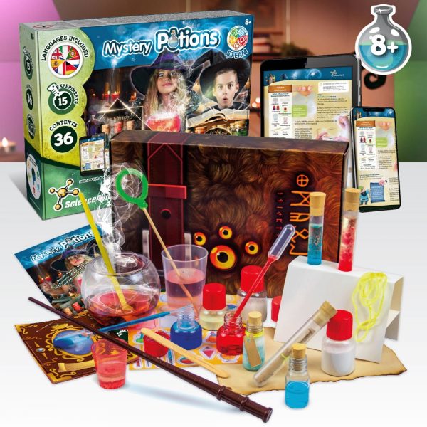 Mystery Potions Kit II. Vzdelávacia hra pre deti dodáva sa s darčekovou taškou z kraftového papiera (100 g/m²) - Image 3