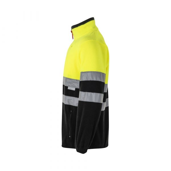 VL EROS. Dvojfarebná fleecová bunda (280 g/m²) z polyesteru (100 %) - Image 3