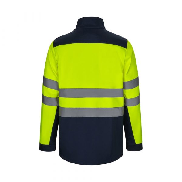 VL HESTIA LARGE. Dvojfarebná softshellová bunda (280 g/m²) s fleecovou podšívkou a membránou TPU, z polyesteru (96 %) a elastanu (4 %) - Image 2