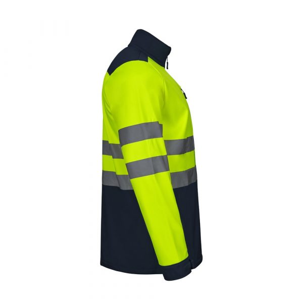 VL HESTIA LARGE. Dvojfarebná softshellová bunda (280 g/m²) s fleecovou podšívkou a membránou TPU, z polyesteru (96 %) a elastanu (4 %) - Image 4
