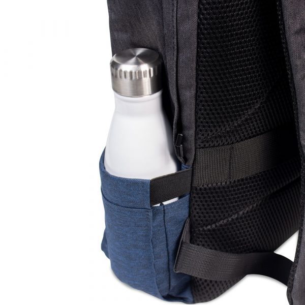 GENOA BPACK. Batoh proti krádeži z 600D recyklovaného polyesteru s vysokou hustotou - Image 6