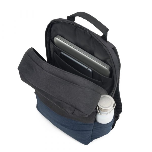 GENOA BPACK. Batoh proti krádeži z 600D recyklovaného polyesteru s vysokou hustotou - Image 7