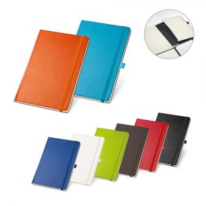 TWAIN. Zápisník A5 s linajkovanými listami vo farbe slonovej kosti