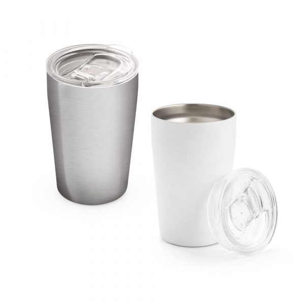 SLIDER. Cestovný pohár z nehrdzavejúcej ocele 380 ml